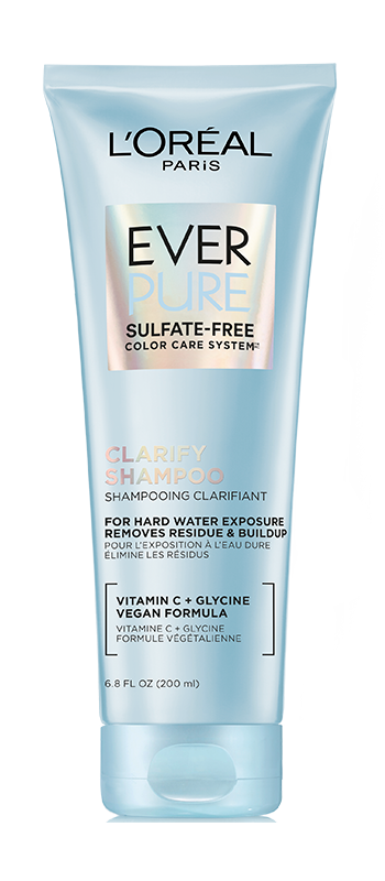 L’Oréal Paris EverPure Shampooing Clarifiant Sans Sulfates Image Frontale de l’Emballage